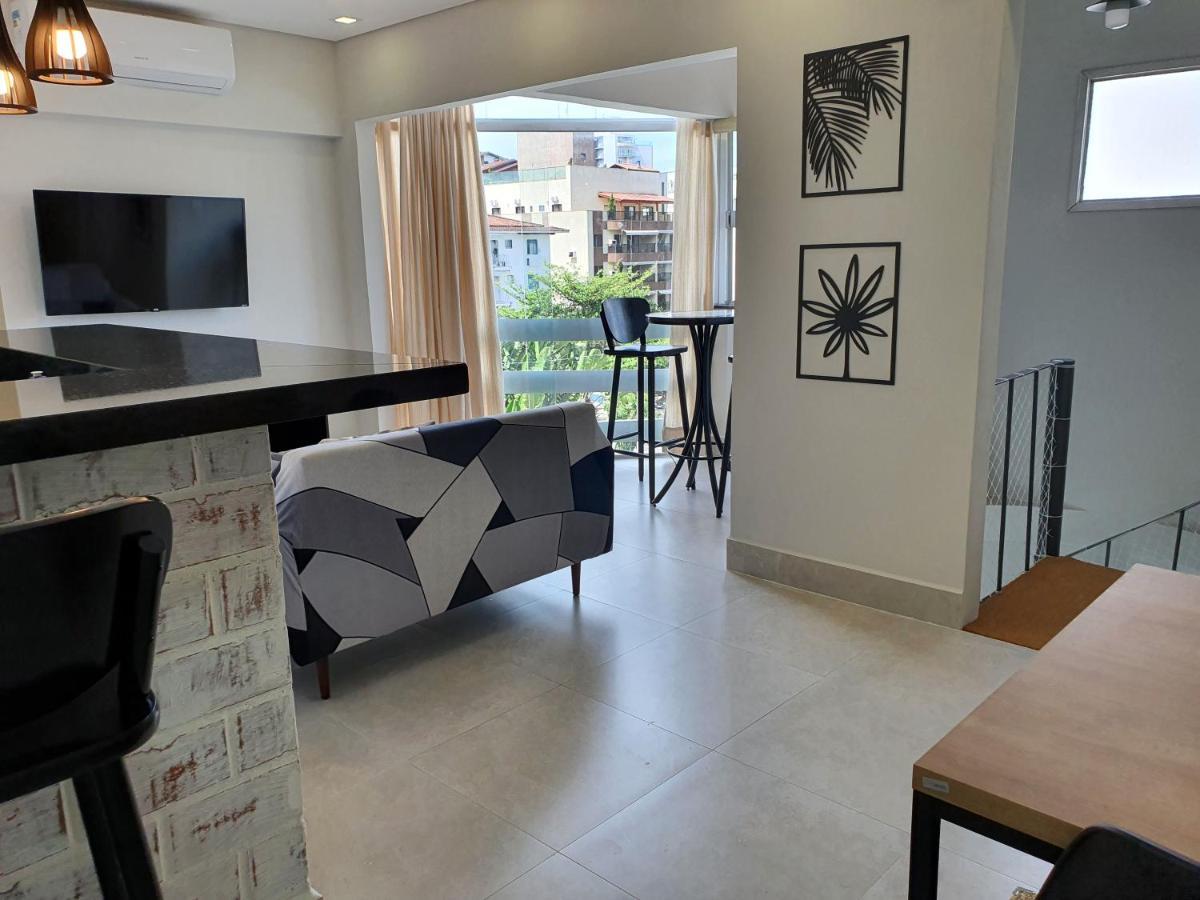 Lindo Duplex Guaruja 2 Quartos A 300 Mts Praia Enseada エクステリア 写真